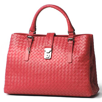 BOTTEGA VENETA ボッテガヴェネタ バッグ レプリカ ハンドバッグ 171265 vq130 6453 イントレチャート レディース レッド